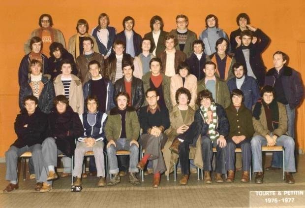Photo de classe 1976-1977